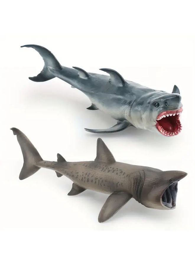 Great White Shark Model 127 2799 Simulation Marine Animal Figure - Image 2