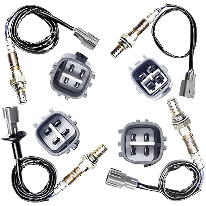 guniang Oxygen Sensor For Lexus Gs300 20002005 30L Upstream  Downstream 4Pcs - Image 2
