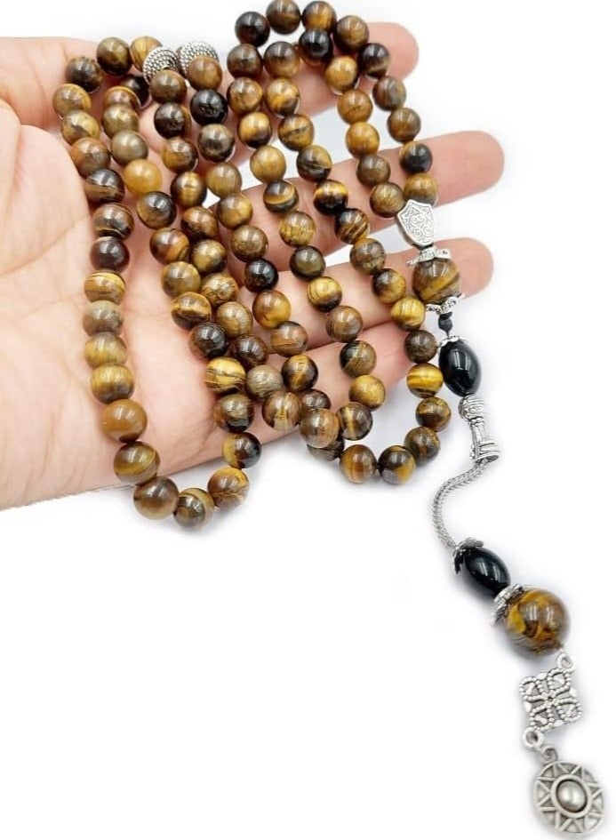 REBUY REBUY Tiger Eye 99 Beads Tasbih  - Image 3