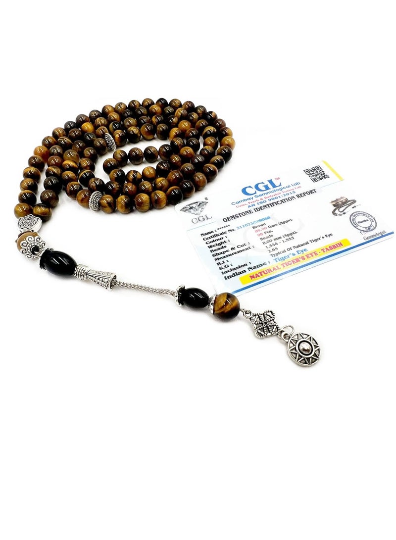 REBUY REBUY Tiger Eye 99 Beads Tasbih  - Image 4
