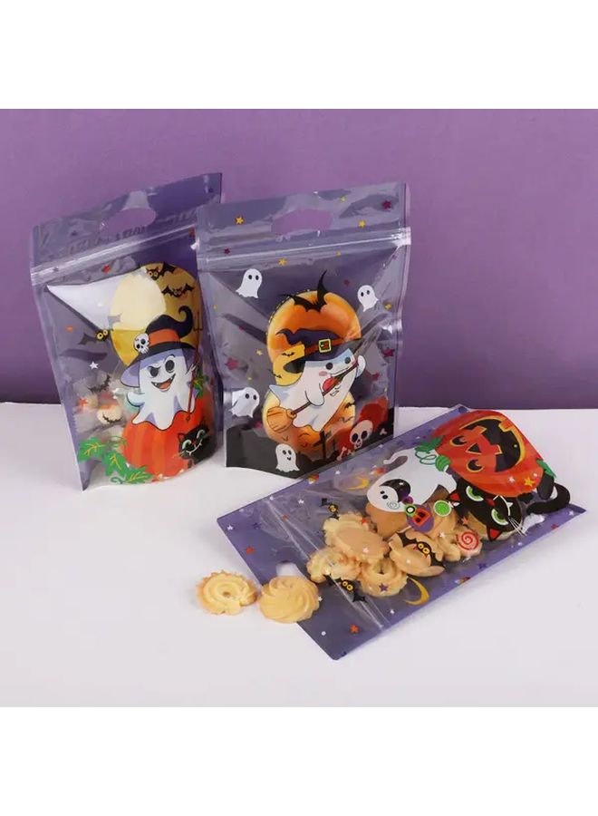 20 Pcs Halloween Candy Bags With Zipper Self Sealing For Treats Party Favors - Image 3