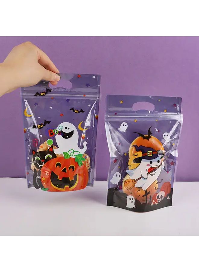 20 Pcs Halloween Candy Bags With Zipper Self Sealing For Treats Party Favors - Image 4
