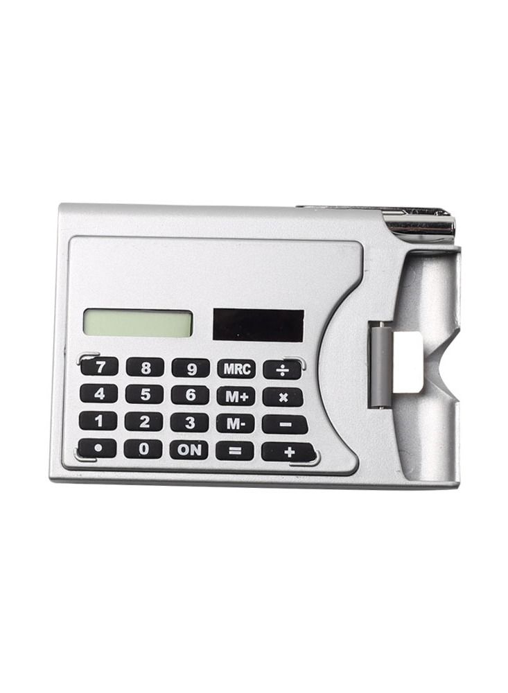 3 in 1 Multi-Function Solar Powered Calculator with Pen and Business Card Holder