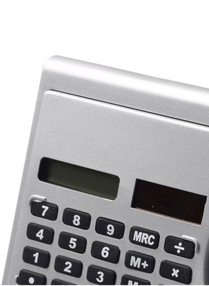 3 in 1 Multi-Function Solar Powered Calculator with Pen and Business Card Holder