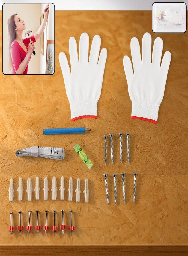 Madhabi Comprehensive DIY Wall Mounting Kit – Complete Hardware Set for Picture Frames, Mirrors & Home Decor - Image 4