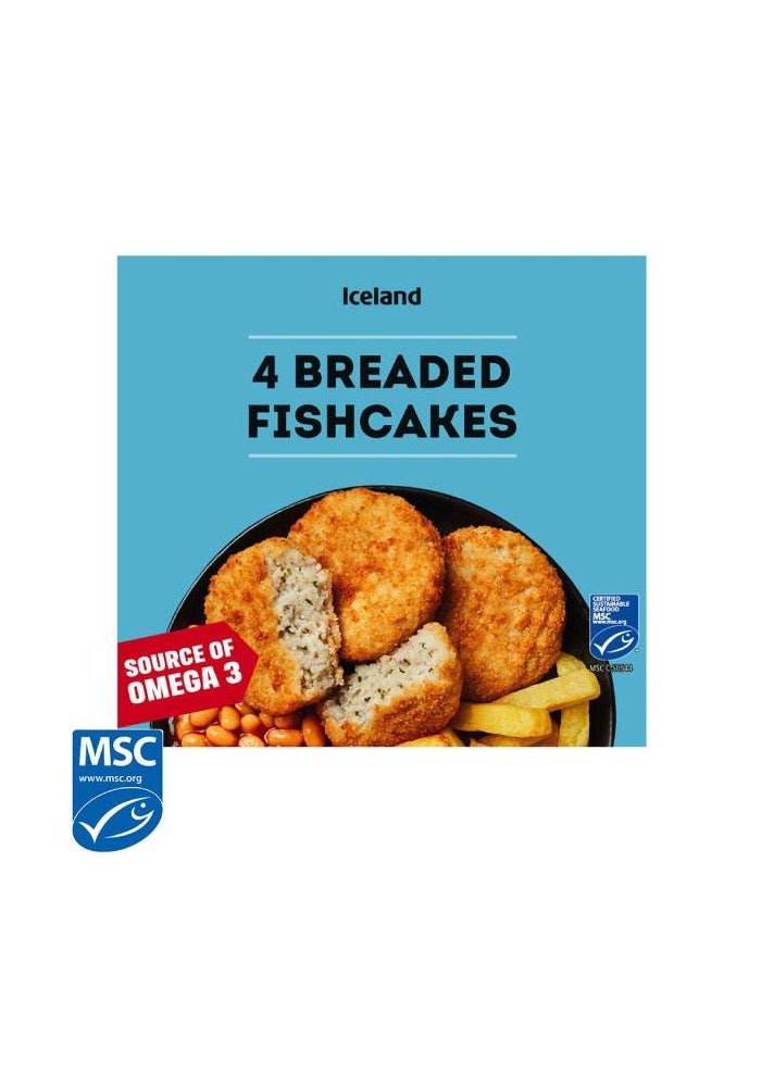 4 Breaded Fishcakes - 200g