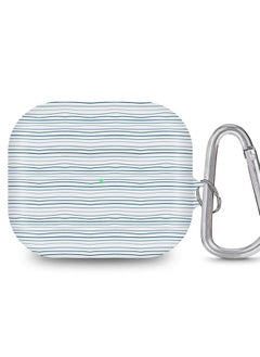 StylePods Case for Airpods 3rd Gen Case With Anti-Lost Keychain - Shaky Lines
