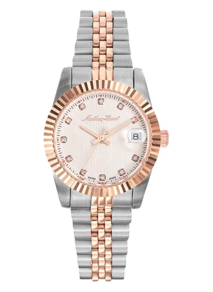 Mathey-Tissot Mathy III Analog Silver Dial Women's Watch D810RA  - Image 1