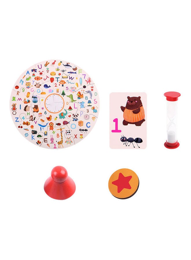 NIBEMINENT Wooden Puzzle Chart Board Set - Image 1