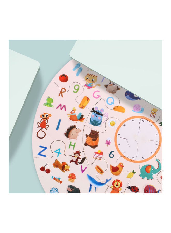 NIBEMINENT Wooden Puzzle Chart Board Set - Image 3