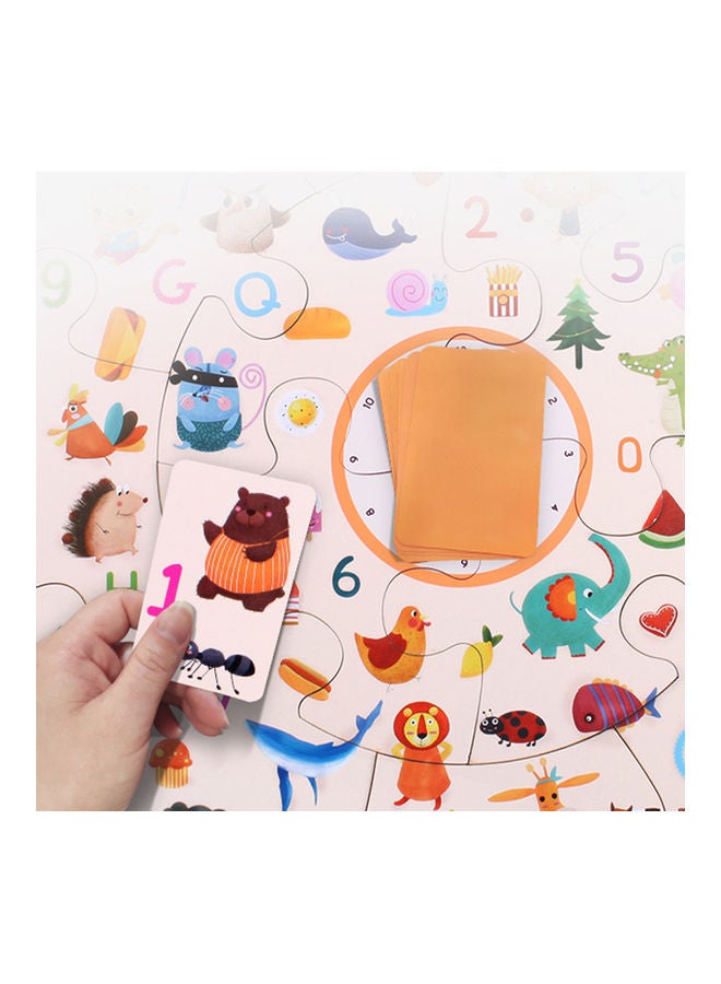 NIBEMINENT Wooden Puzzle Chart Board Set - Image 4