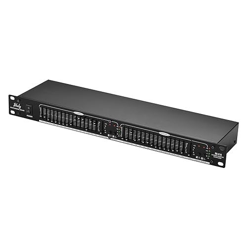 Btuty Audio Equalizer EQ-215 Dual Channel 15-Band Equalizer 1U Rack Mount 2-channel Stereo Graphic Equalizer Stereo Equalizer Graphic Equalizer - Image 1