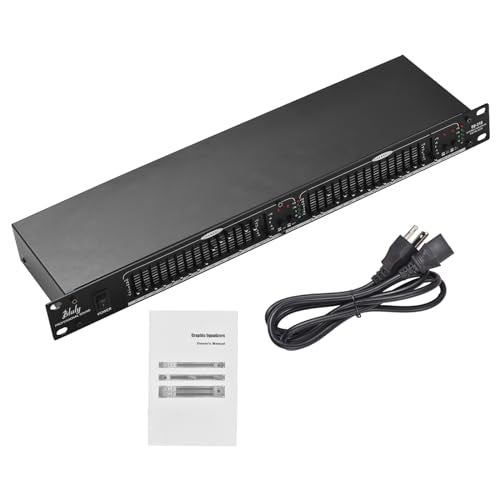 Btuty Audio Equalizer EQ-215 Dual Channel 15-Band Equalizer 1U Rack Mount 2-channel Stereo Graphic Equalizer Stereo Equalizer Graphic Equalizer - Image 3