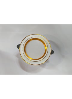 10 Pieces 7 Watt LED Spot Lamp 3 Colors White Case + Gold Stripe Plug and Play (Hole Diameter 7 cm) - pzsku/ZC33AD79067C35AA3CC87Z/45/_/1730529614/2bdcdae5-f436-4b0c-afd6-f41fe14b1c0d