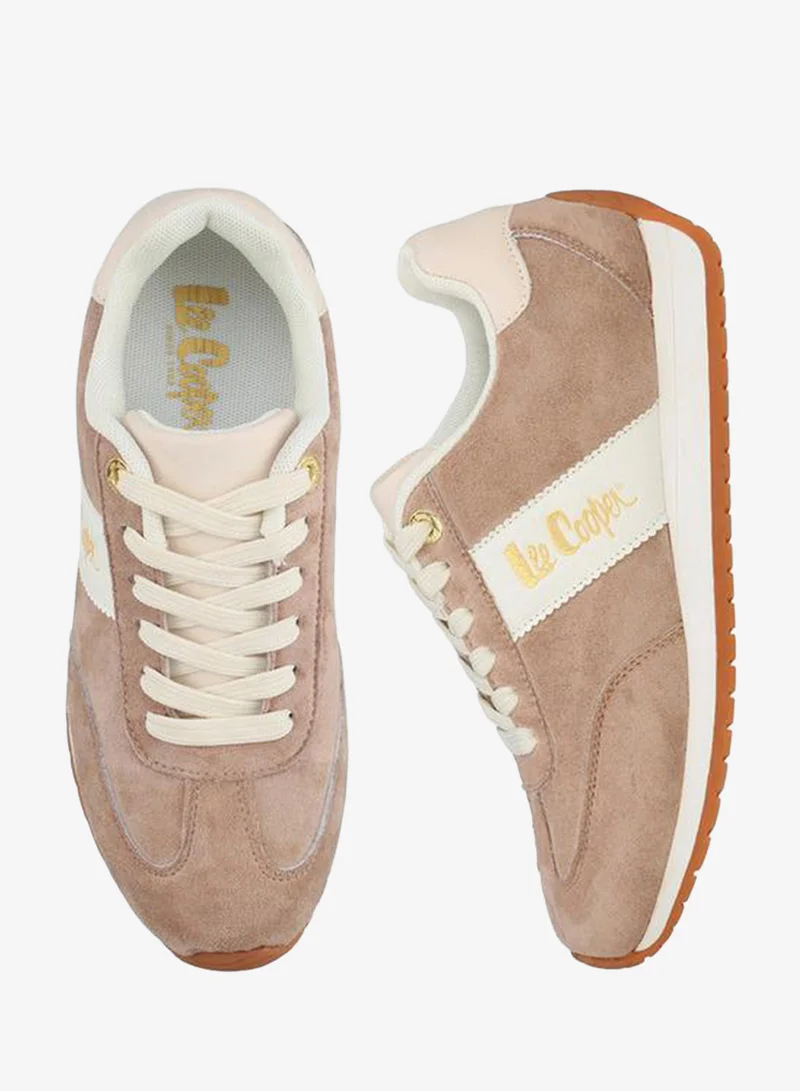 Women Panelled Lace-Up Ankle Sneakers