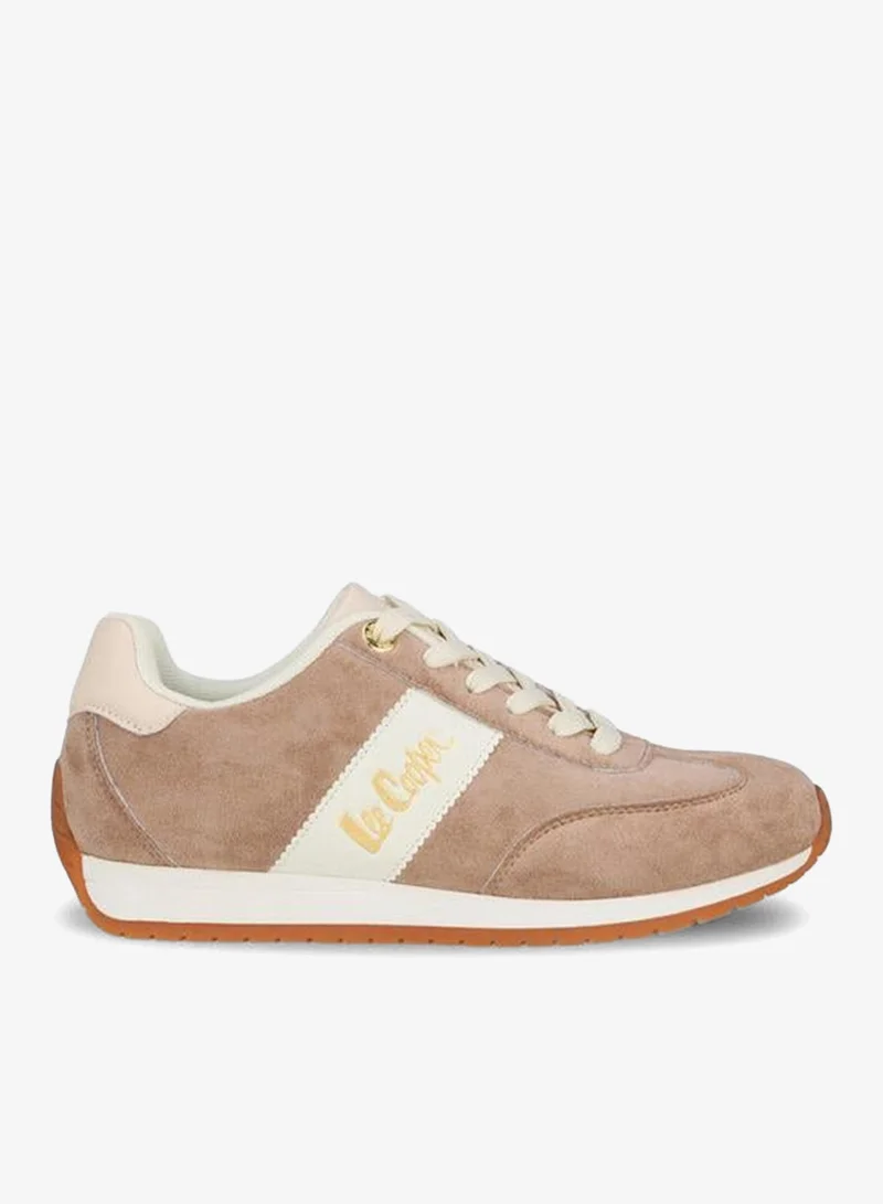 لي كوبر Women Panelled Lace-Up Ankle Sneakers
