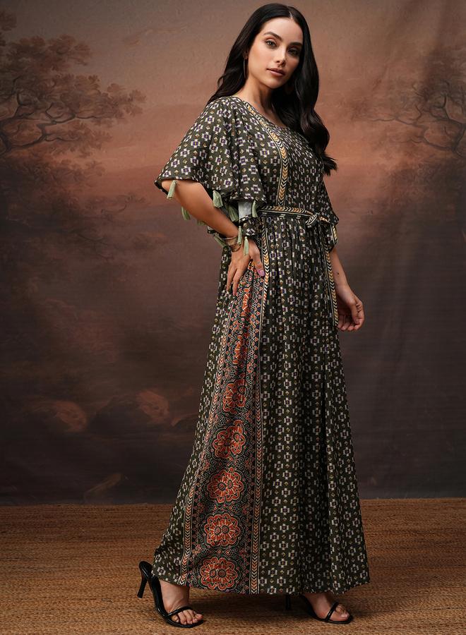 فيشود جمبسوت نسائي واسع الأرجل مطبوع من فيشود - Image 4