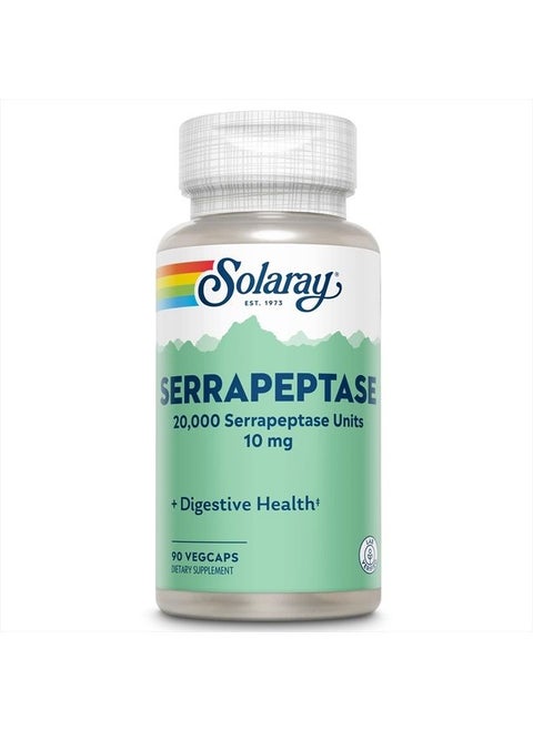 Serrapeptase 10 mg VCapsules | 90 Count