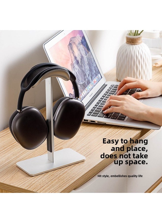 Generic - Sleep Headset Bracket Suitable For Airpods Max Headset Aluminum Alloy Headset Storage Display Stand-Color:Silver - Image 1