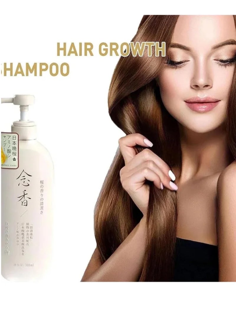 Diyating Shampoo + Conditioner + Japanese Sakura Lotion (Original) for Hair Growth, Preventing Hair Loss and Removing Dandruff, 300 ml - Image 2