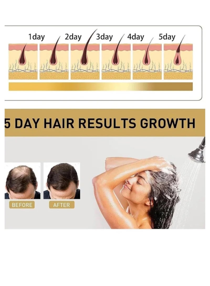 Diyating Shampoo + Conditioner + Japanese Sakura Lotion (Original) for Hair Growth, Preventing Hair Loss and Removing Dandruff, 300 ml - Image 3