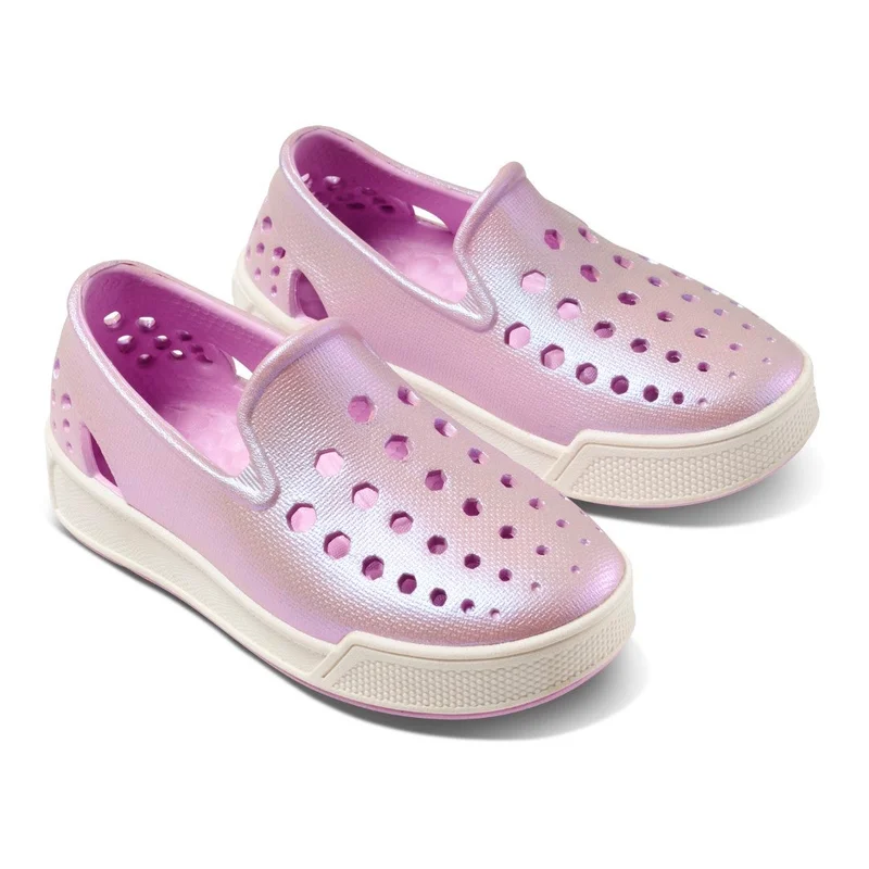 Joybees Graphic Iridescent Purple/Sea Salt Girls Skate Sneaker for Women | Best Price UAE