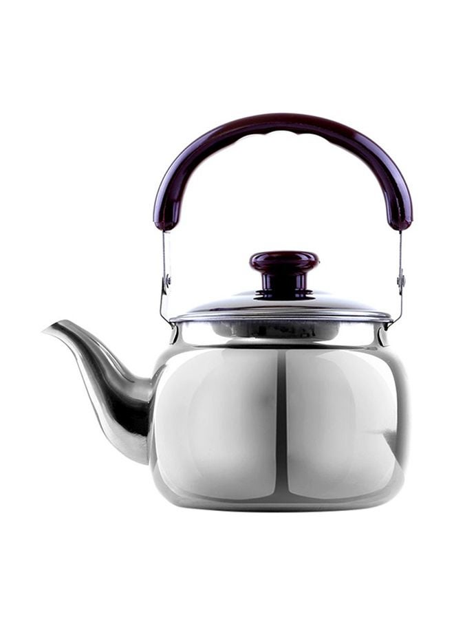 Royalford 1000Ml/33.5Oz Stainless Steel Tea Kettle Stain Resistant Dish Washer Safe Mirror Finish Body Heat Resistant Phenolic Handle Multi Color 16.5X11X15 Cm - Image 1