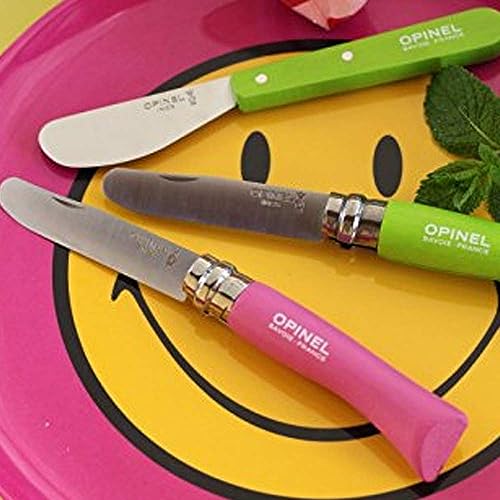 Opinel OP01699 Round End Safety Fuchsia Knife - Image 3