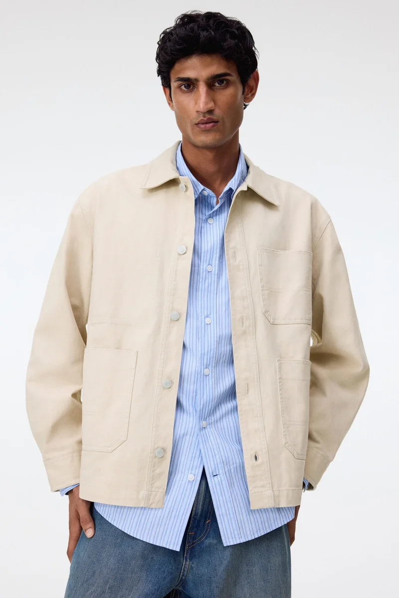 H&M Loose Fit Utility overshirt