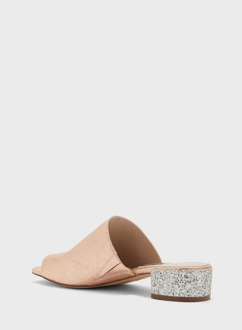 NINE WEST Raydon Low Heel Mule