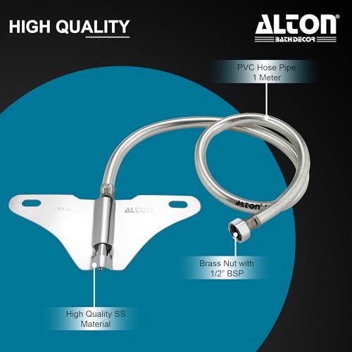 ALTON ALD230 1 Meter Jet Spray Straight, Full Set (Chrome) - Image 3