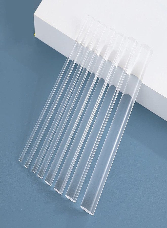 Teensery 8 Pcs Acrylic Rods Mandala Dotting Tools for Painting Pottery Clay Polymer Craft Nail Art (Clear) - Image 3