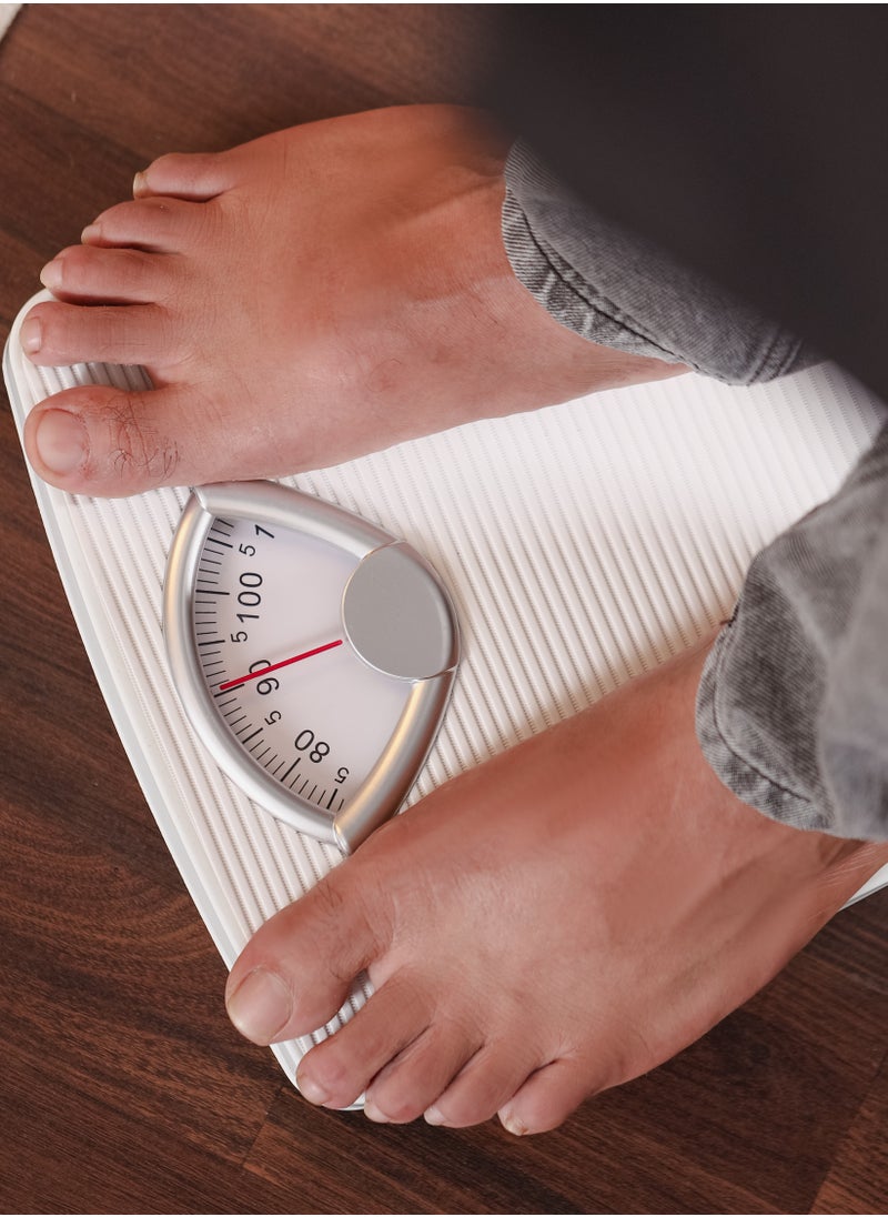 GEEPAS - Mechanic Health Scale , Multi-Purpose Weighing Machine with High Precision | Dial Readings, Weighing Machine for Human Body-Weight Machine, 130 KG Capacity, Bathroom Scale, With Step On Technology - Image 1