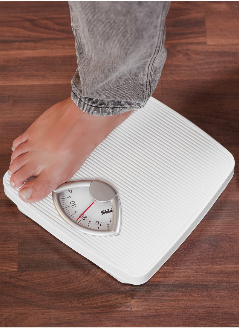 GEEPAS - Mechanic Health Scale , Multi-Purpose Weighing Machine with High Precision | Dial Readings, Weighing Machine for Human Body-Weight Machine, 130 KG Capacity, Bathroom Scale, With Step On Technology - Image 1