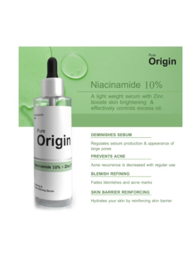 Pure Origin Niacinamide 10% + Zinc 1% Serum 30ml - Image 3