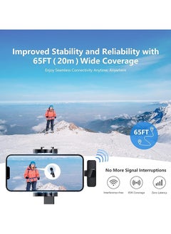 ABJ Wireless Lavalier Microphone for Phone(USB-C) Dual Wireless Microphone for Video Recording, Live Stream, Vlog, YouTube, TikTok, Facebook, Zoom - Noise Reduction & Plug-Play(No Need App/Bluetooth)  - Image 4