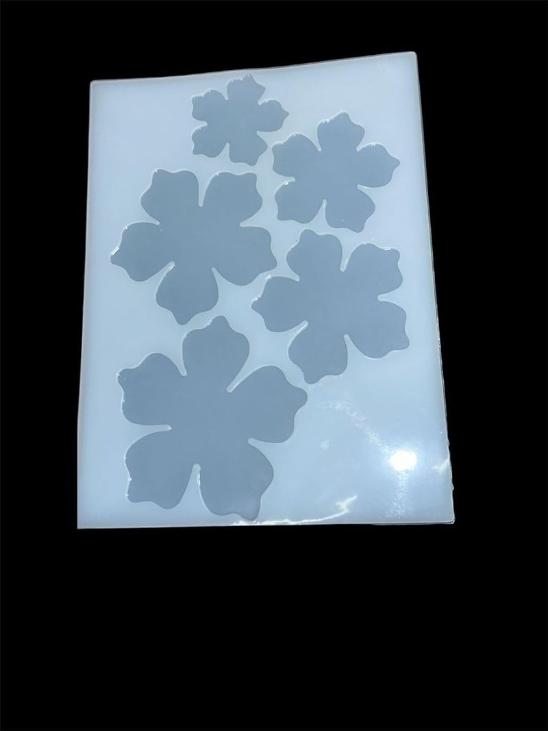 53 Arts 53ARTS 3D Flower Mould for Resin Art Flower Flower Decorative Mould Mold for Epoxy Resin DIY 3D Flower Mould 5 Cavity - Image 5