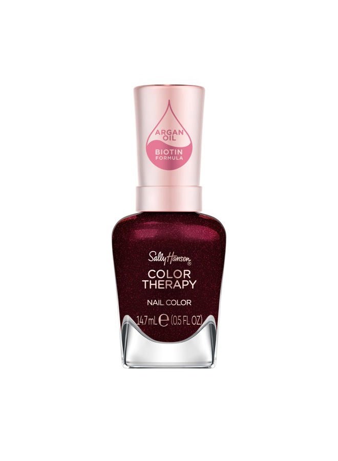 Sally Hansen Color Therapy Staycation Collection - Nail Polish - Nothing to Wine About - 0.5 fl oz - Image 1