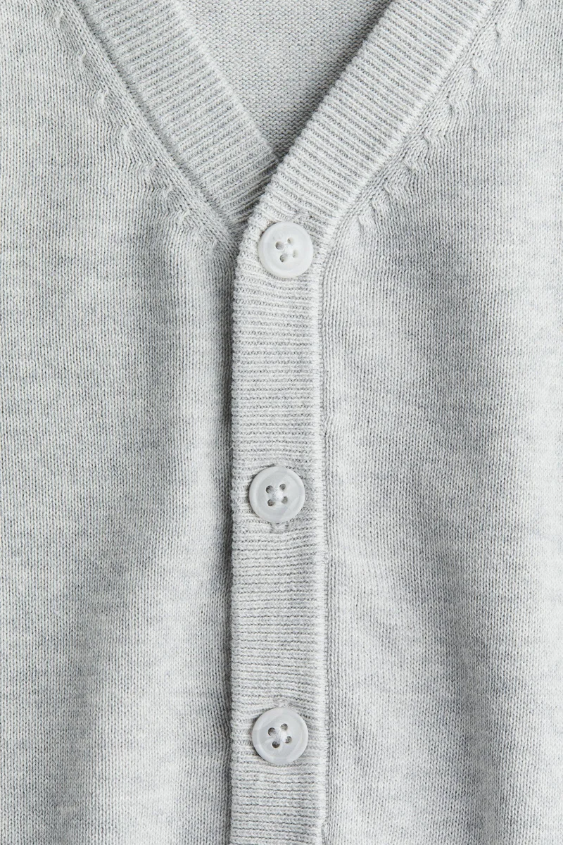 H&M Fine-knit cotton cardigan