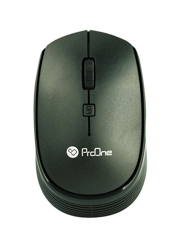 ProOne ProOne Wireless Mouse 1600 DPI Selectable 2.4G Optical Mouse, USB Computer Mouse for Laptop, PC, Chromebook, Notebook, 10M long range Wireless Connection Mouse With 1AA Battery  - Image 2