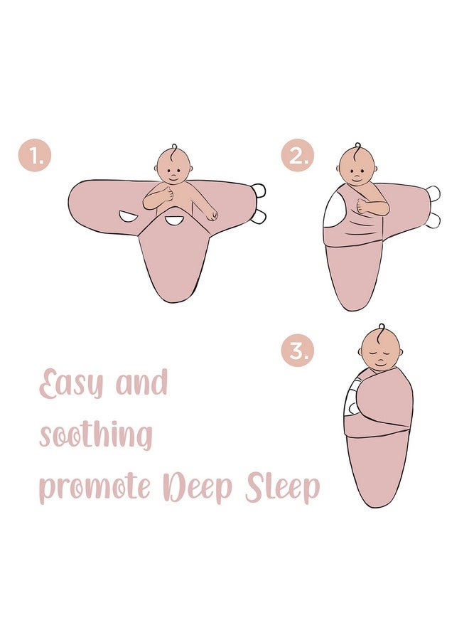 Bum Chicoo Newborn Baby Swaddle Wrap Pack Of 3, Made Of Pure Organic Cotton For 0 3 Months Baby - Image 2