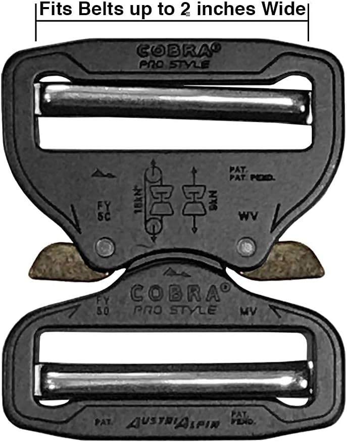 AUSTRIALPIN Adjustable Dual 2 in. (50mm) Quick-Release Buckle by - Image 2