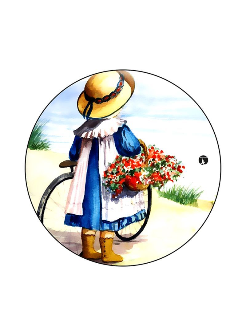 RKN Girl Printed Mouse Pad multicolour