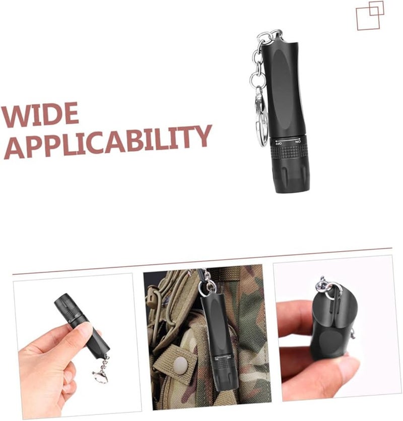 Mini Keychain Flashlight Portable LED Torch For Camping Outdoor Hanging Design - Image 5
