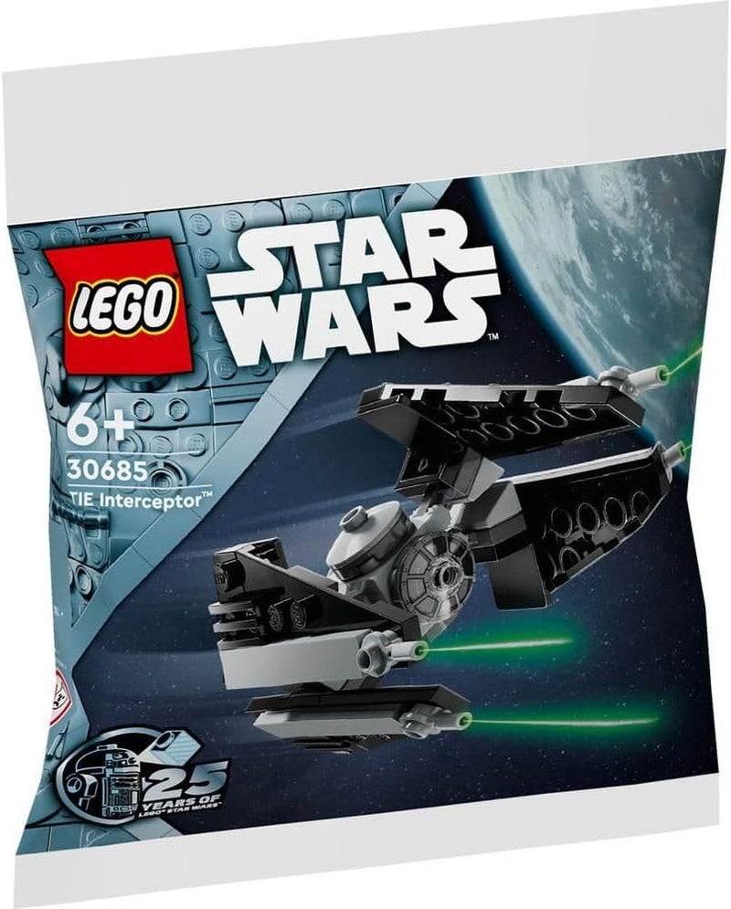 Lego Star Wars Tie Interceptor 30685 Polybag, Build & Display - Image 1