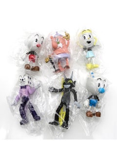 General 6 Pcs Cuphead Toy Set Ideas Toys Game Model Ideas Toys Gifts For Adult & Kids  - Image 3