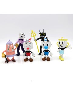 General 6 Pcs Cuphead Toy Set Ideas Toys Game Model Ideas Toys Gifts For Adult & Kids  - Image 2