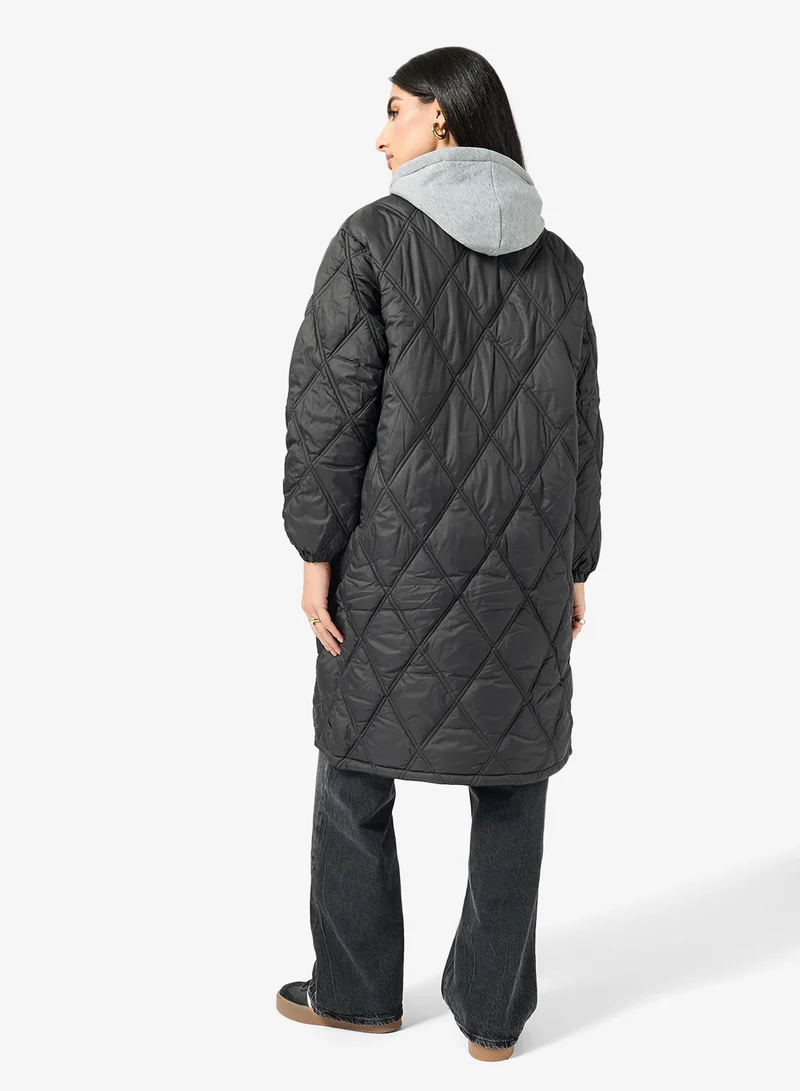 ELLA Longline Padded Jacket