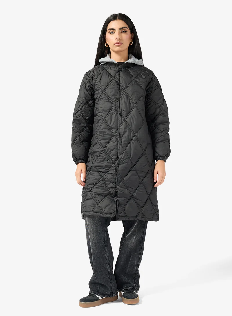ELLA Longline Padded Jacket