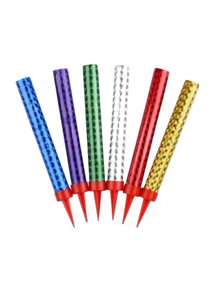 SORAL 6-Piece Birthday Candle Light Pop Fire - Image 1